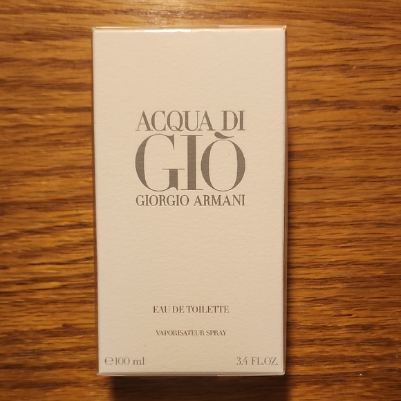 Giorgio Armani Other - Giorgio Armani Acqua di Giò Eau de Toilette 3.4 FL OZ